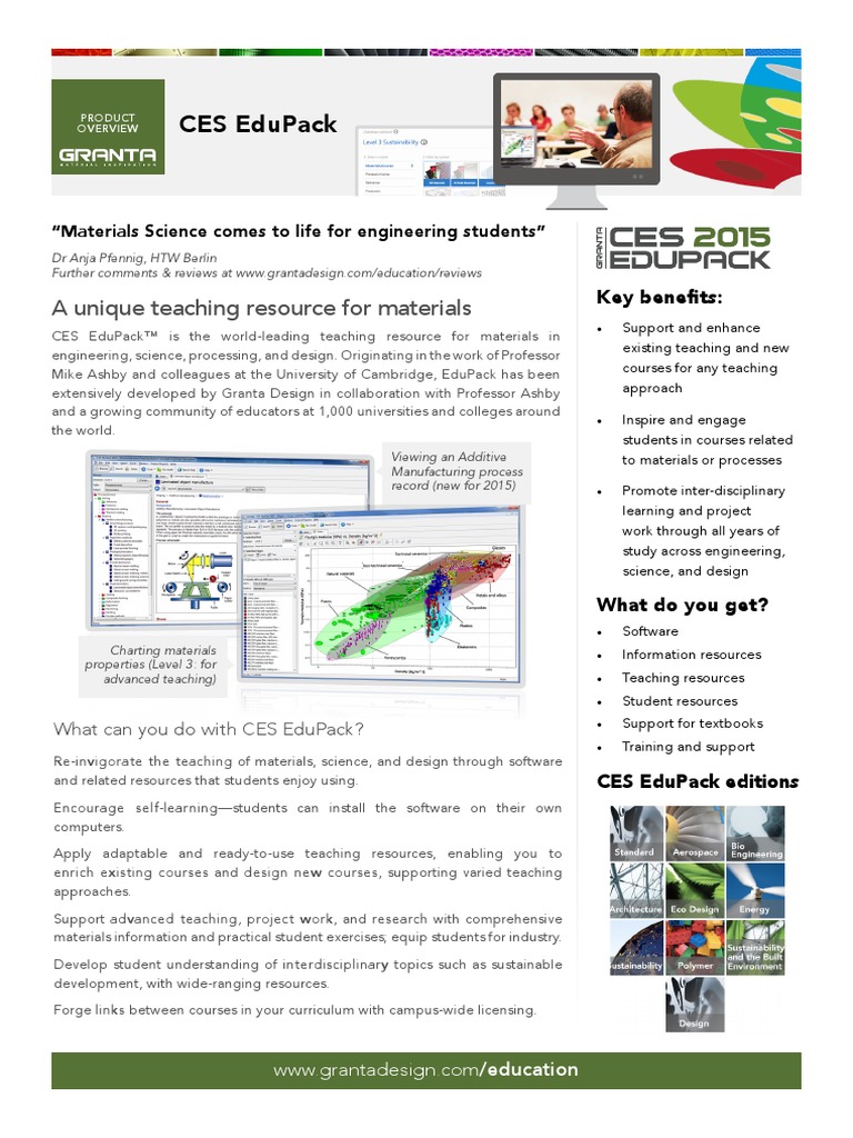 ces-edupack-2015-overview-download-free-pdf-ecology-engineering