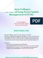 System Collapse: The Case of Long Term Capital Management (LTCM)