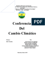 Cambio Climatico