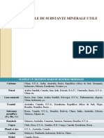 Tema. Resursele de Substanţe Minerale Utile, Cl. Xi