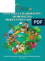 Guc3ada Elaboracic3b3n Proyectos Productivos Sociales