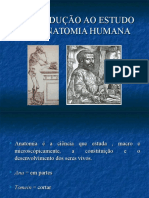 Introdução Ao Estudo Da Anatomia Humana II