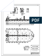 280ft Oil Barge GA Plan