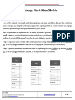 Roteiro Estudos 60dias XIX Exame OAB 1Fase