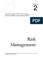 Lecture On Risk Management