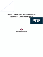Myanmar Ethnic Conflict and Social Services PDF