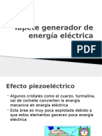 Tapete Generador de Energía Eléctrica