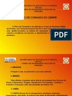 Apresentação Plano de Comando CBMPB Cel Jair