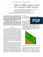 Mimo Isolation