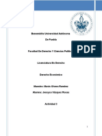 Diferencia Entre Derecho Económico, Derecho de La Economía y Análisis Económico Del Derecho