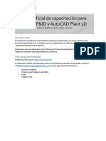 Capacitación de AutoCAD Plant 3D