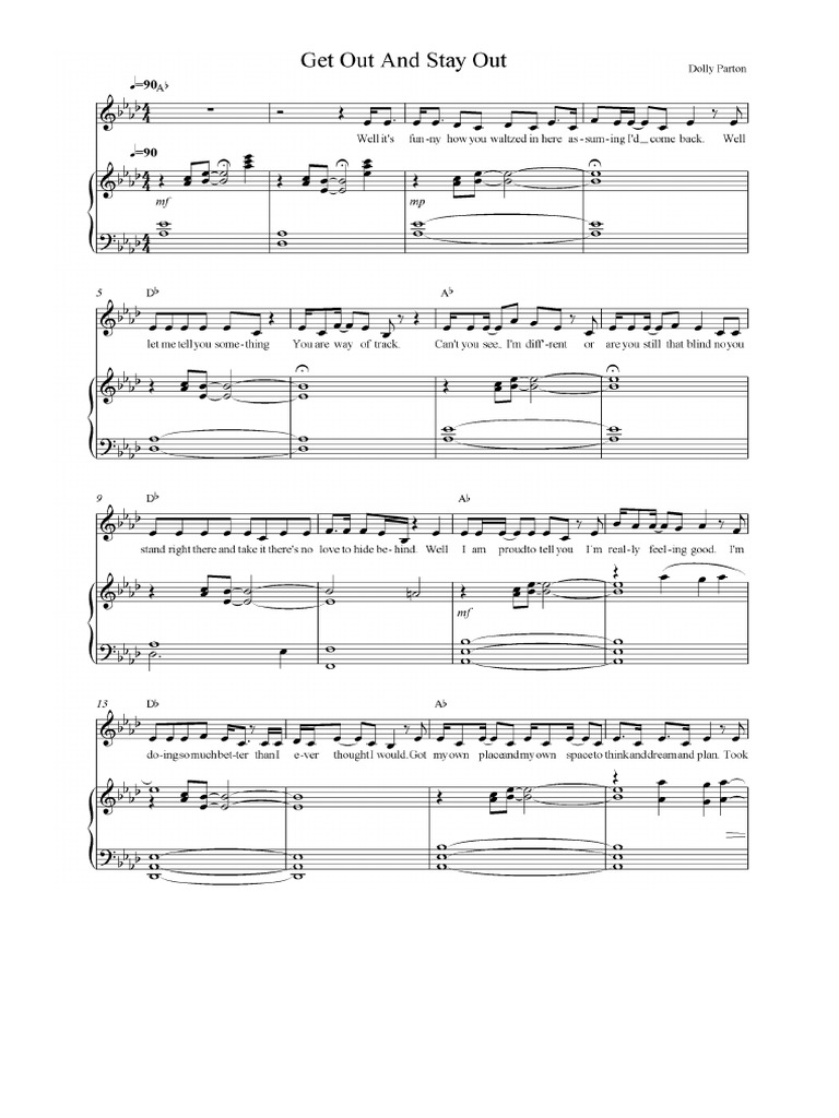 Get Out and Stay Out | PDF