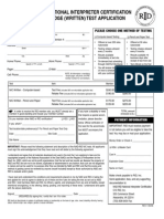 NAD RID NIC Knowledge (Written) Test Application