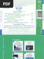 Henze - Guitar Music - 1