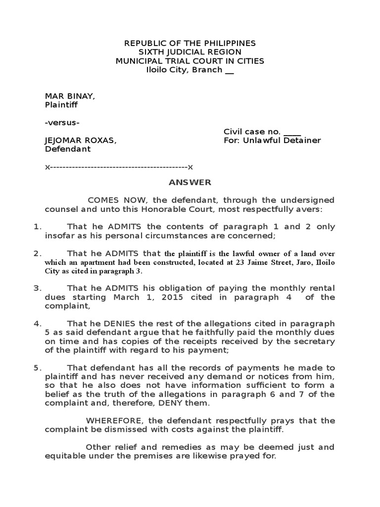 How to draft a legal complaint image