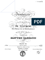 Matteo Carcassi - Fantasie Sur Les Motifs Ou Serment Op.45