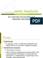 Sentiment Analysis: An Overview of Concepts and Techniques