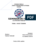 Seminarski Rad Iz Stručne Prakse