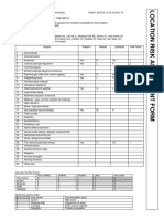 Risk Assessment Form PDF