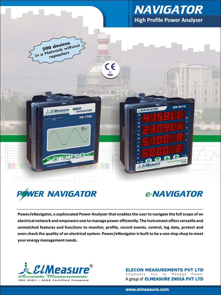 High-Performance Power Analyser Features | PDF | Relay | Ac Power
