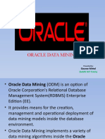 Oracle Data Mining: Gaurav Mittal