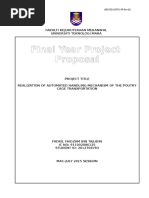 600-FKM (FYP1-PR-Rev.1) - FYP Progress Report