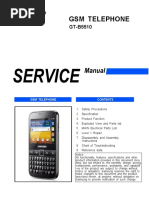 Samsung Gt-b5510 Service Manual