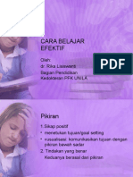 Cara Belajar Efektif