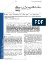 Iliescu Et Al (2012, IJSA) - EI in Personnel Selection PDF