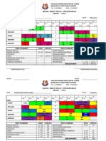 Jadual Persendirian Dan Kelas