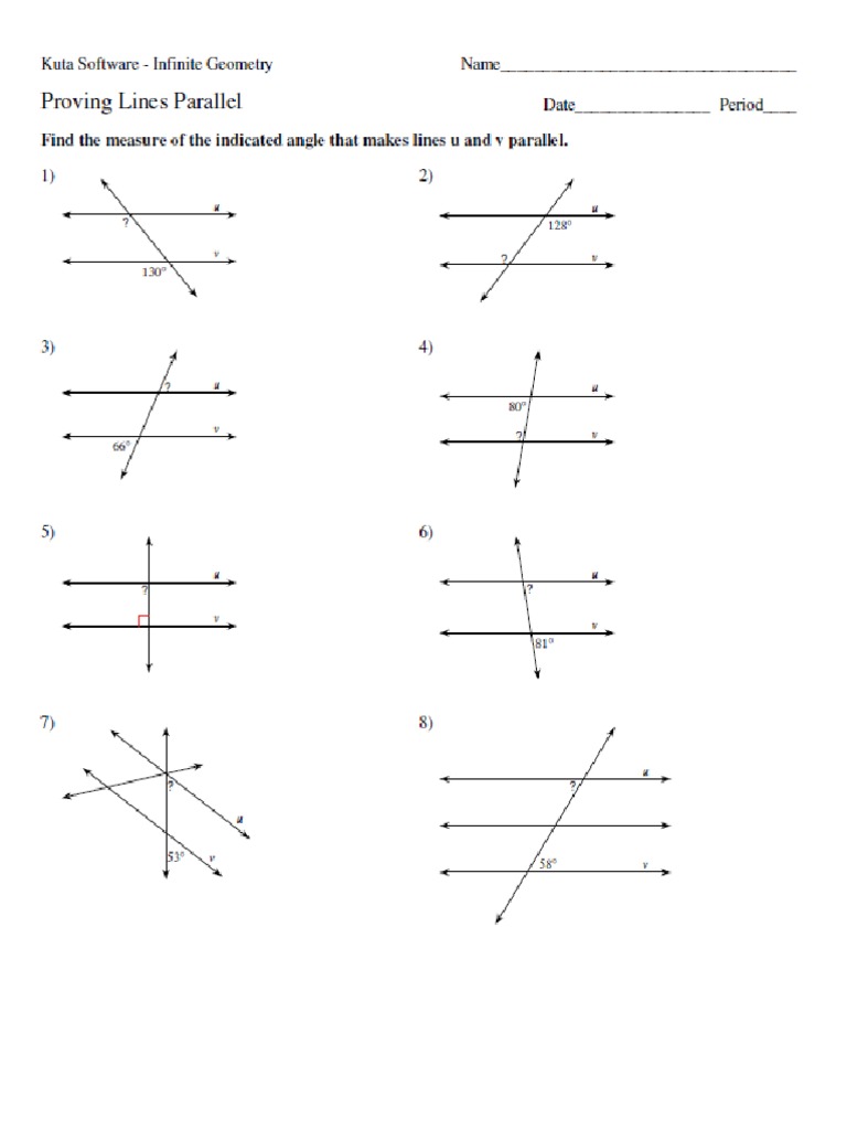 parallel-proofs-worksheet