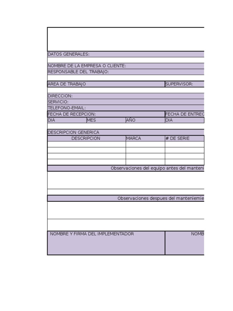 Formato de Entrega de Equipos de Cómputo | PDF | Negocios