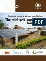 Renewable Energy-Based Rural Electrification: The Mini-Grid Experience From India