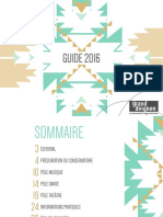 Guide Conservatoire 2016 
