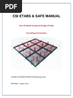 ETABS Slab Design and Analysis Guide | PDF | Structural Load | Bending