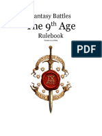 The Ninth Age Rules 0 11 0