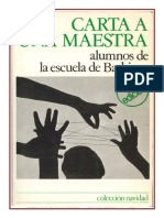 Carta a La Maestra