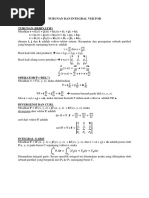 Materi 3 Turunan Dan Integral Vektor