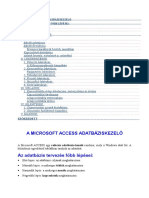 A Microsoft Access Adatbaziskezelo1