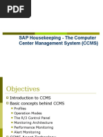 SAP Housekeeping - The Computer Center Management System (CCMS)