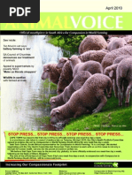 Download Animal Voice Apr 2010 by AnimalVoice SN29779609 doc pdf