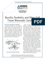 Bursitis Tendinitis Brochure