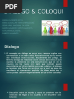 Características y organización del coloquio | PDF