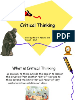 Critical Thinking