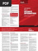 Les bases de la sécurité informatique