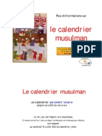 calendrier musulman (www.trouvetamosquee.fr)