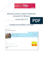 6. Ghid de Accesare a Retelei Profesorilor Inovativi PiL Network