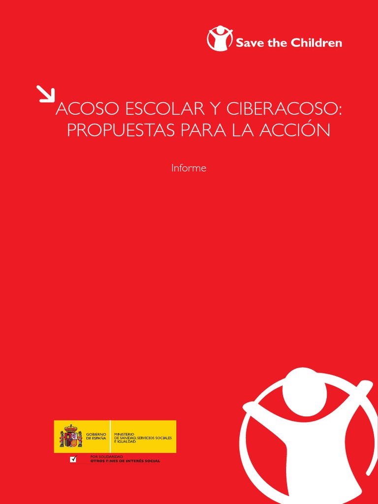 Acoso Escolar y Ciberacoso Informe PDF | PDF | Acoso cibernético | Delito