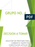 toma de decisiones caso propio