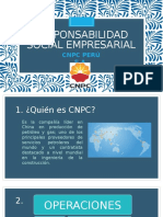 Responsabilidad Social Empresarial Empresa CNPC